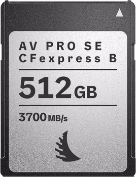 Angelbird CFexpress 4.0 Type B AV PRO SE CFexpress B v4 MK2, R3700/W1100 I SR3500/SW1050 (4.0) 512GB