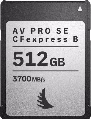 Angelbird CFexpress 4.0 Type B AV PRO SE CFexpress B v4 MK2, R3700/W1100 I SR3500/SW1050 (4.0) 512GB