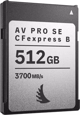 Angelbird CFexpress 4.0 Type B AV PRO SE CFexpress B v4 MK2, R3700/W1100 I SR3500/SW1050 (4.0) 512GB