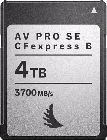 Angelbird CFexpress 4.0 Type B AV PRO SE CFexpress B v4 MK2, R3700/W3500 I SR3500/SW3150 (4.0) 4TB