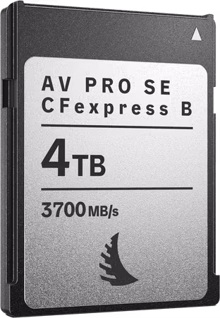Angelbird CFexpress 4.0 Type B AV PRO SE CFexpress B v4 MK2, R3700/W3500 I SR3500/SW3150 (4.0) 4TB