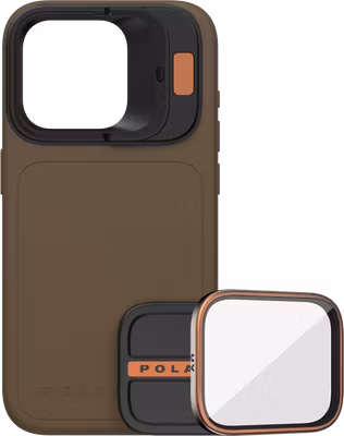 PolarPro Kit - LiteChaser iPhone 15 Pro Max Case Desert + UV Filter