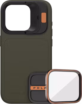 PolarPro Kit - LiteChaser iPhone 15 Pro Max Case Forest + UV Filter