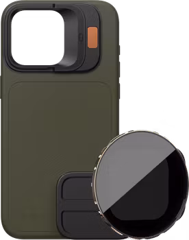 PolarPro Kit - LiteChaser iPhone 15 Pro Case Forest + VND 3-5 Filter
