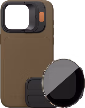 PolarPro Kit - LiteChaser iPhone 15 Pro Case Desert + VND 3-5 Filter