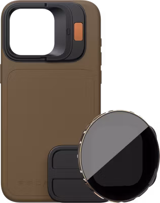 PolarPro Kit - LiteChaser iPhone 15 Pro Case Desert + VND 3-5 Filter