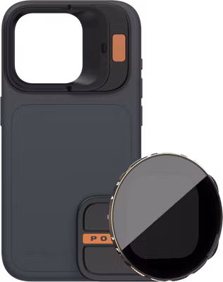 PolarPro Kit - LiteChaser iPhone 15 Pro Max Case Ocean + VND 3-5 Filter