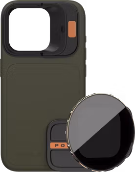 PolarPro Kit - LiteChaser iPhone 15 Pro Max Case Forest + VND 3-5 Filter