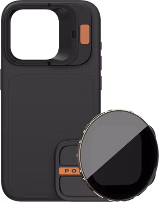 PolarPro Kit - LiteChaser iPhone 15 Pro Max Case Black + VND 3-5 Filter