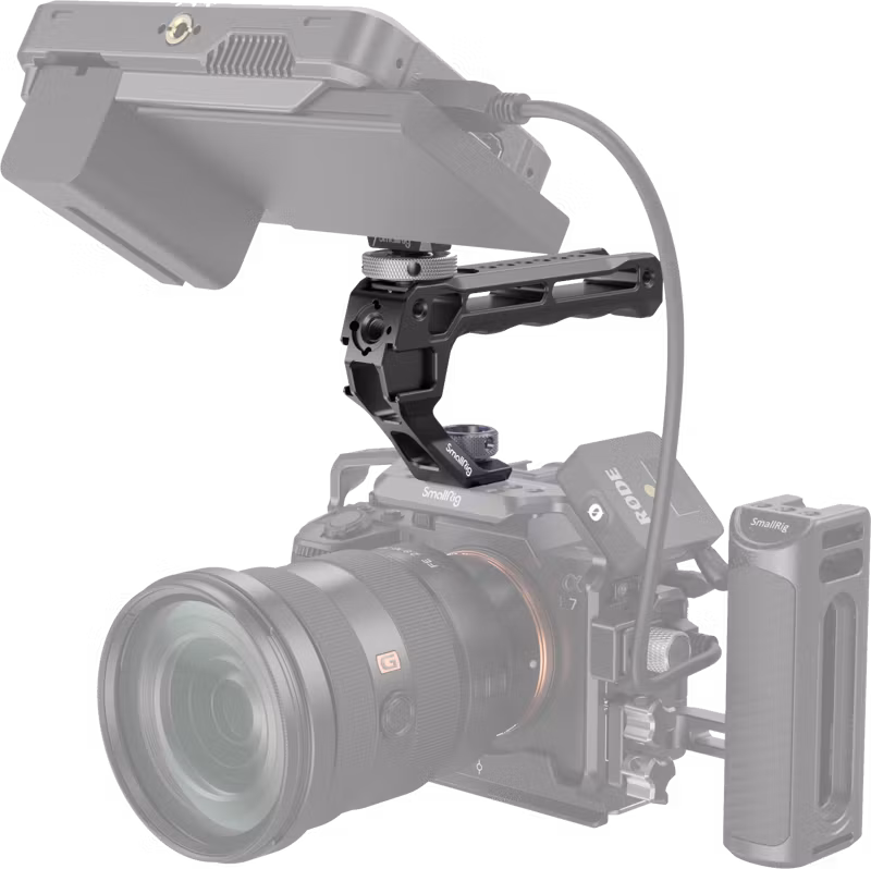 SmallRig 5322 Top Handle kit with Monitor Support Kit