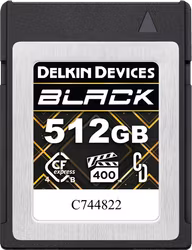 Delkin CFexpress 4.0 BLACK | Type B | R3600/W3200 (VPG400) 512GB