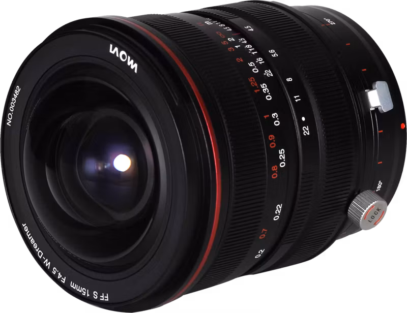 Laowa 15mm f/4.5R Zero-D Shift - Canon EF