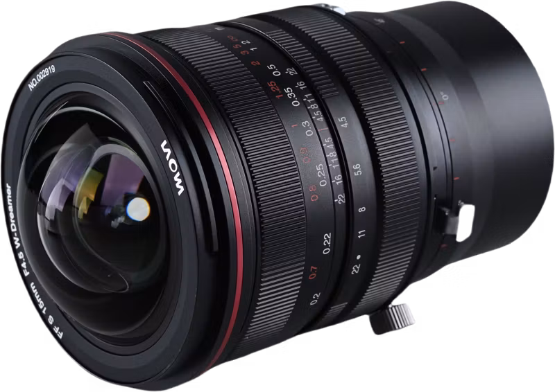 Laowa 15mm f/4.5R Zero-D Shift - L Mount