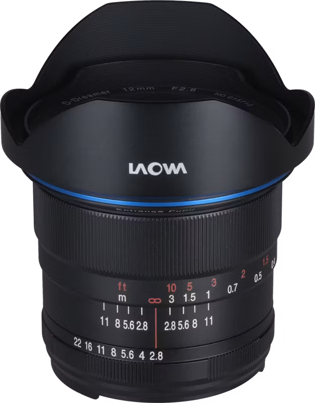 Laowa 12mm f/2.8 Zero-D Lens - Nikon AI