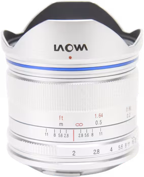Laowa 7.5mm f/2  (Standard) Lens - MFT / Silver