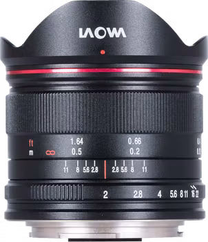 Laowa 7.5mm f/2 (Lightweight) Lens - MFT / Black
