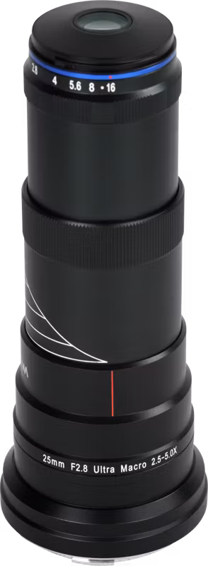 Laowa 25mm f/2.8 2.5-5X Ultra Macro Lens - Canon RF