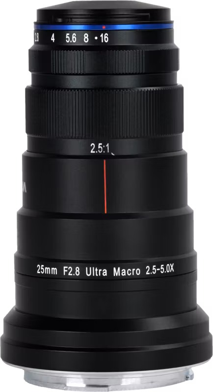 Laowa 25mm f/2.8 2.5-5X Ultra Macro Lens - Canon RF
