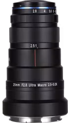 Laowa 25mm f/2.8 2.5-5X Ultra Macro Lens - L Mount