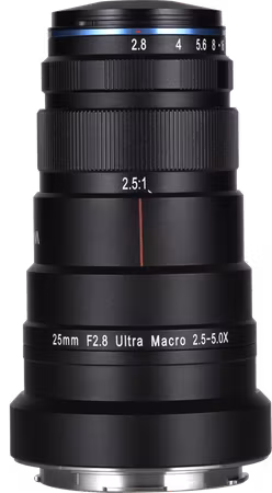 Laowa 25mm f/2.8 2.5-5X Ultra Macro Lens - L Mount