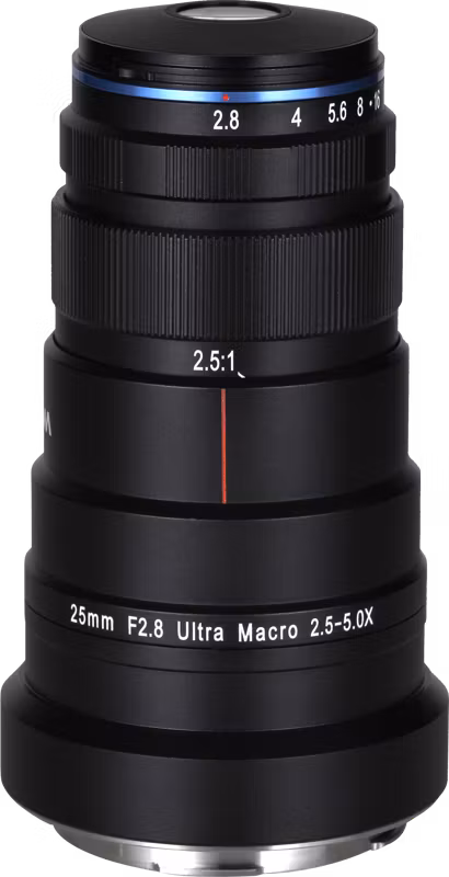 Laowa 25mm f/2.8 2.5-5X Ultra Macro Lens - L Mount