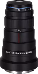 Laowa 25mm f/2.8 2.5-5X Ultra Macro Lens - L Mount