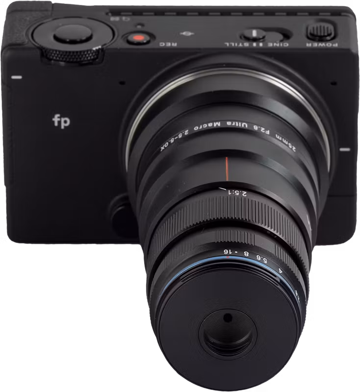 Laowa 25mm f/2.8 2.5-5X Ultra Macro Lens - L Mount