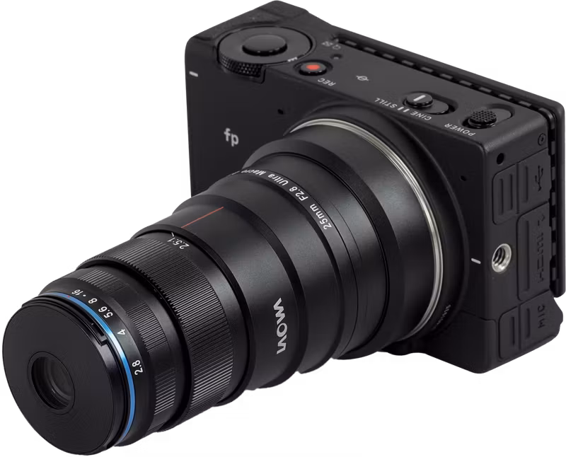 Laowa 25mm f/2.8 2.5-5X Ultra Macro Lens - L Mount