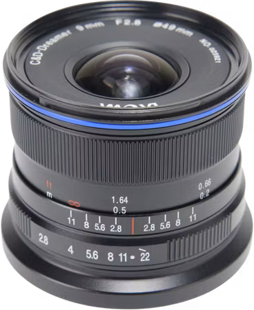 Laowa 9mm f/2.8 Zero-D Lens - EOS-M