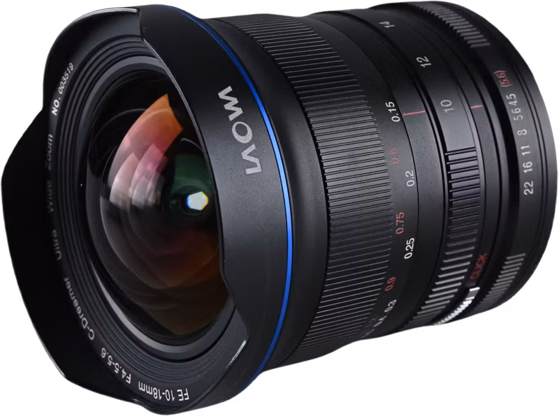 Laowa 10-18mm f/4.5 - 5.6 Zoom Lens - L Mount