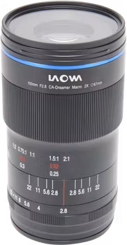 Laowa 100mm f/2.8 2x Ultra Macro APO Lens - Canon EF (Manual Aperture)