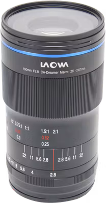Laowa 100mm f/2.8 2x Ultra Macro APO Lens - Canon EF (Manual Aperture)