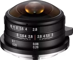 Laowa 4mm f/2.8 Fisheye Lens - MFT