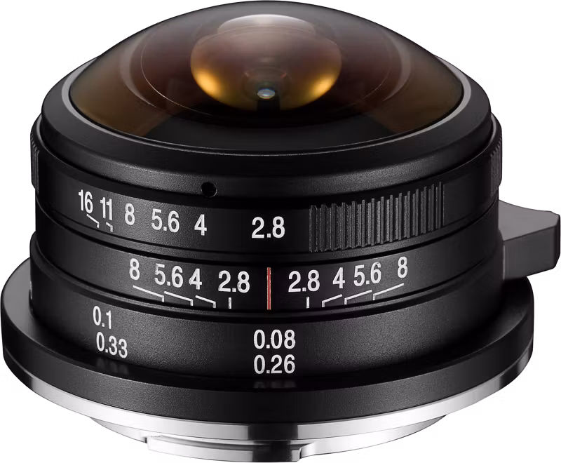 Laowa 4mm f/2.8 Fisheye Lens - MFT