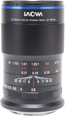 Laowa 65mm f/2.8 2X Ultra Macro Lens - EOS-M