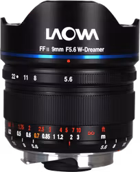 Laowa 9mm f/5.6 FF RL Lens - Leica M (Black)