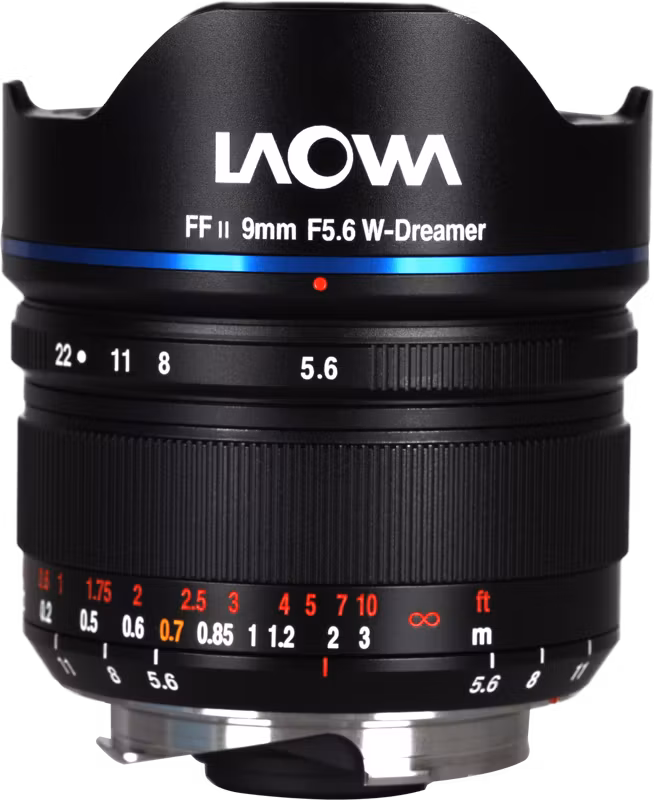 Laowa 9mm f/5.6 FF RL Lens - Leica M (Black)