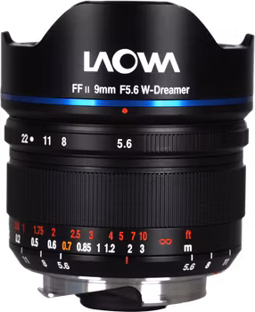 Laowa 9mm f/5.6 FF RL Lens - Leica M (Black)
