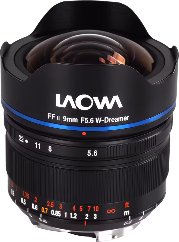 Laowa 9mm f/5.6 FF RL Lens - Leica M (Black)