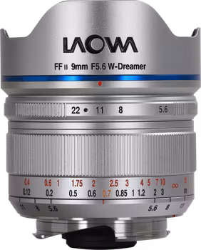 Laowa 9mm f/5.6 FF RL Lens - Leica M (Silver)