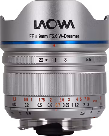 Laowa 9mm f/5.6 FF RL Lens - Leica M (Silver)