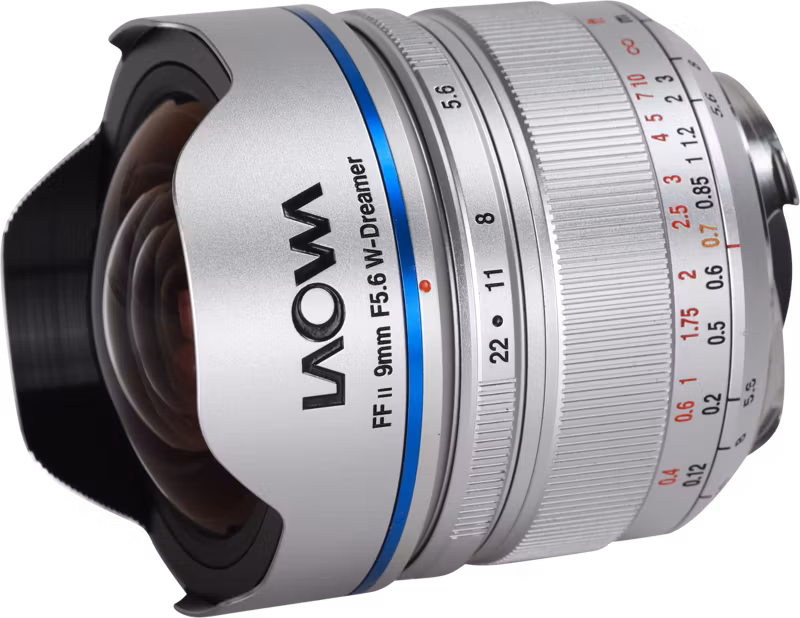 Laowa 9mm f/5.6 FF RL Lens - Leica M (Silver)