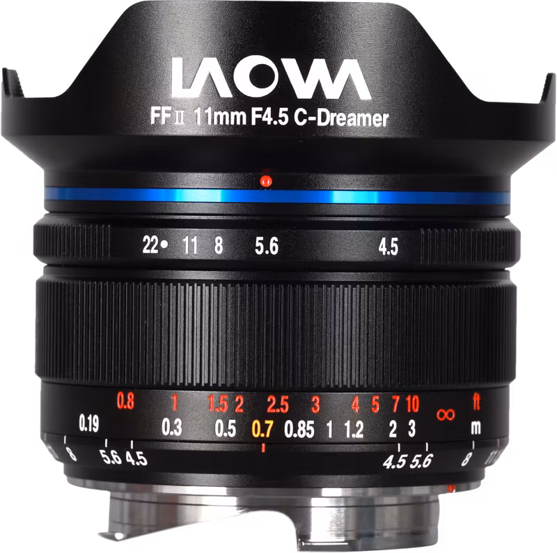 Laowa 11mm f/4.5 FF RL - Leica M (Black)