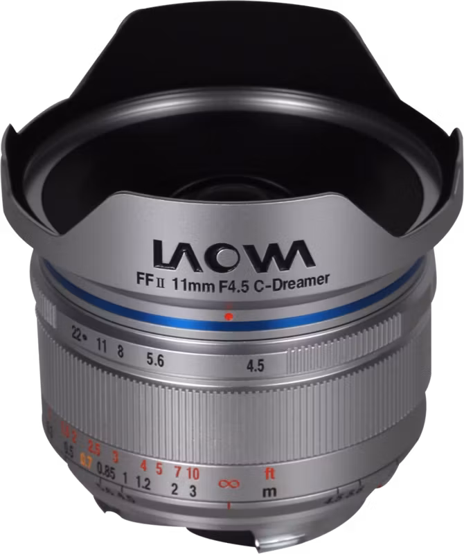 Laowa 11mm f/4.5 FF RL - Leica M (Silver)