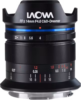 Laowa 14mm f/4 FF RL Zero-D - L Mount