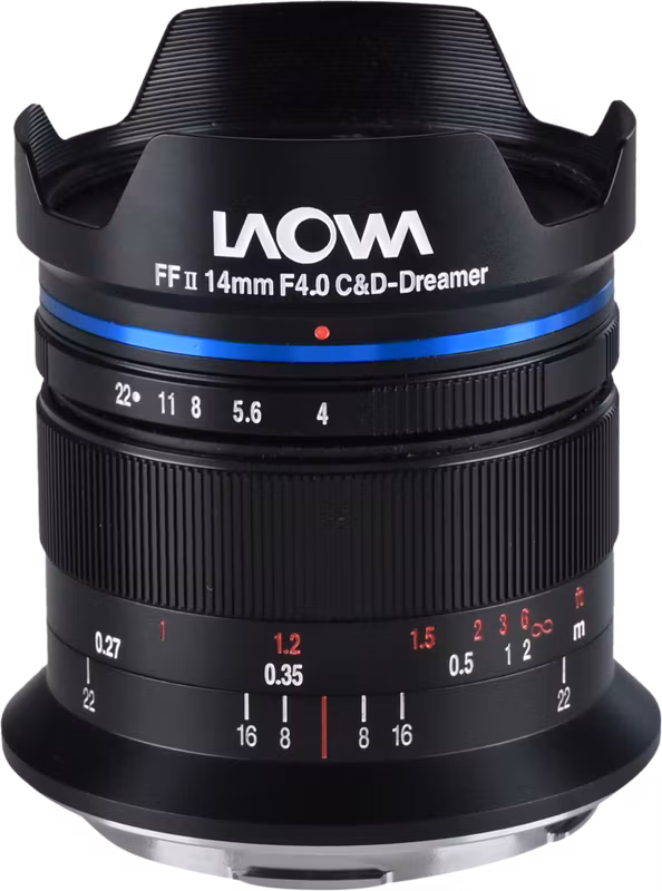 Laowa 14mm f/4 FF RL Zero-D - L Mount
