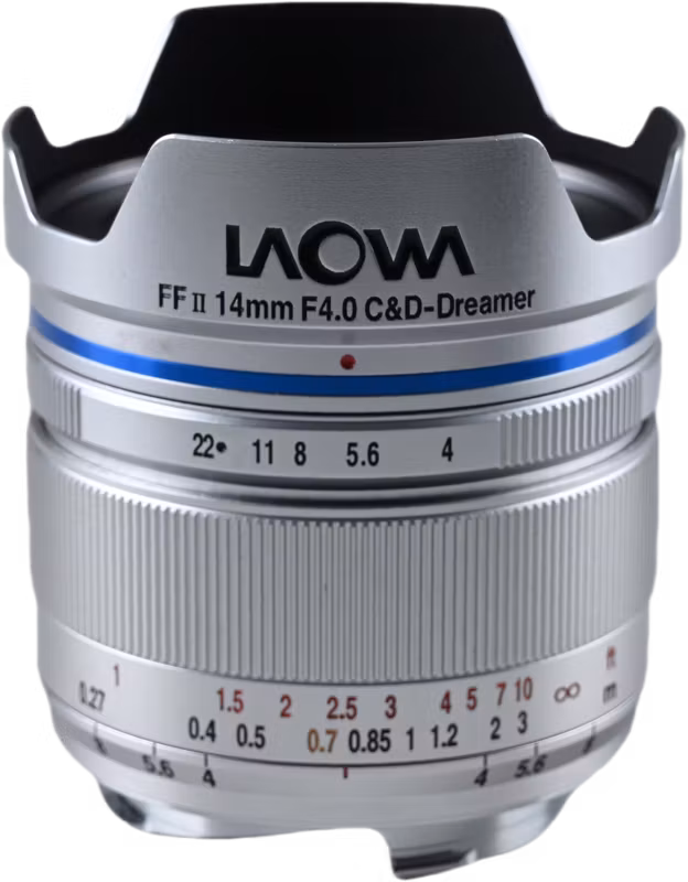 Laowa 14mm f/4 FF RL Zero-D - Leica M (Silver)