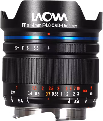 Laowa 14mm f/4 FF RL Zero-D - Leica M (Black)
