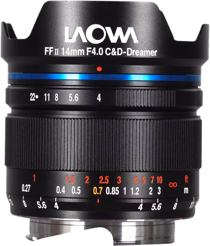 Laowa 14mm f/4 FF RL Zero-D - Leica M (Black)