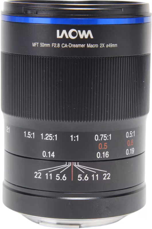 Laowa 50mm f/2.8 2X Ultra Macro APO MFT Lens - MFT